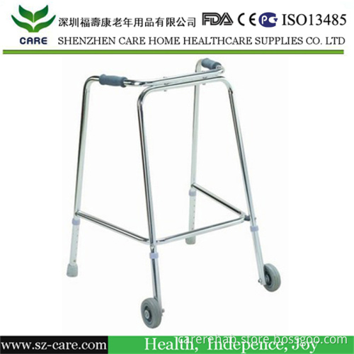 Aluminum Walker with Two Wheels